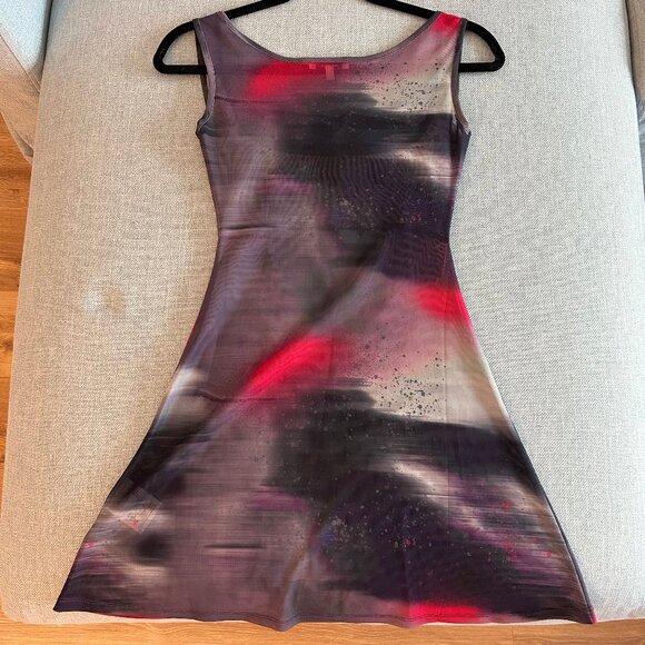 miaou ginger dress in motion pink - Picture 4 of 5